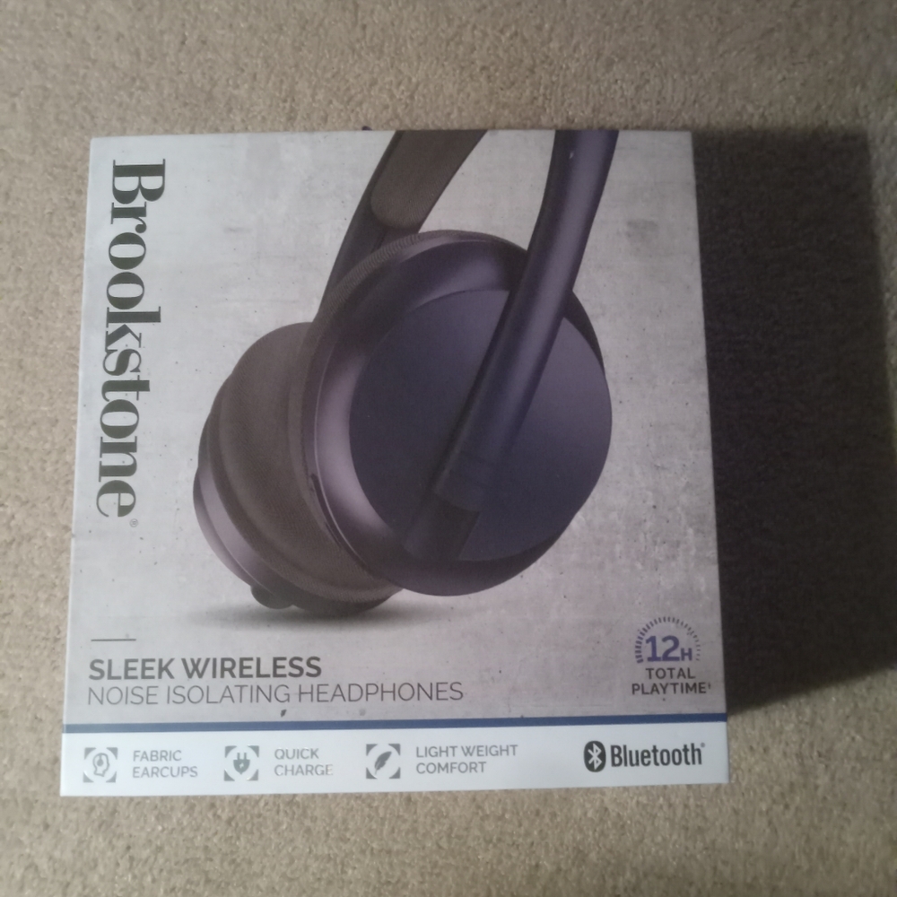New Brookstone Wireless Headphones